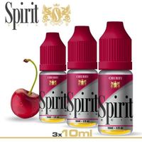 3x E-liquide SPIRIT 10mL Saveur Cerise 0mg 3x E-liquide SPIRIT 10mL Saveur Cerise 0mg