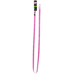 DOG IT Laisse avec motifs os PM 1,3x180cm - Rose - Pour chien