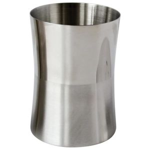 GELCO Gobelet ? dents Silver en métal chromé