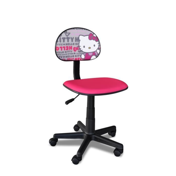 chaise de bureau hello kitty