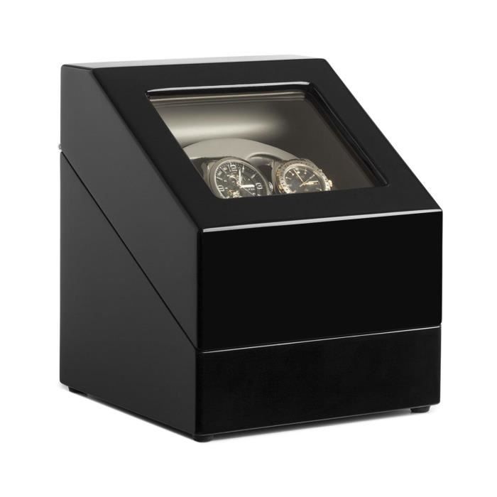 Klarstein Coffret Watch winder Ecrin à montre remontoir automatique
