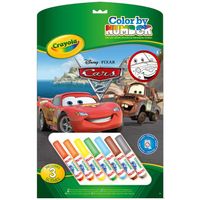JEU DE PEINTURE-DESSIN-COLORIAGE Coloriage aux numéros Cars Crayola