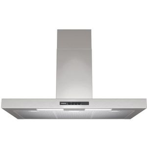 SIEMENS LC94BA521 - Hotte décorative murale - Evacuation ou recyclage - 450m3-h max - 63dB max - 3 vitesses - L90cm - Inox