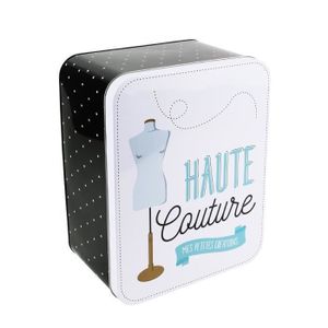 Boîte en Métal Haute Couture