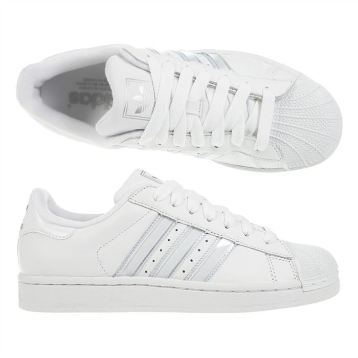 percy jackson tome 5 - ADIDAS Baskets Superstar II IS ADICOLOR Homme homme Blanc-Argent ...