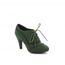 RICHELIEU Chaussure femme Richelieu KATE Vert