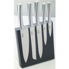 COUTEAU DE CUISINE  Bloc METEOR façon wengé + 5 couteaux de cuisine