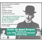 SCIENCES HUMAINES Henri Bergson