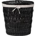  PANIERE A LINGE OVALE WENGE