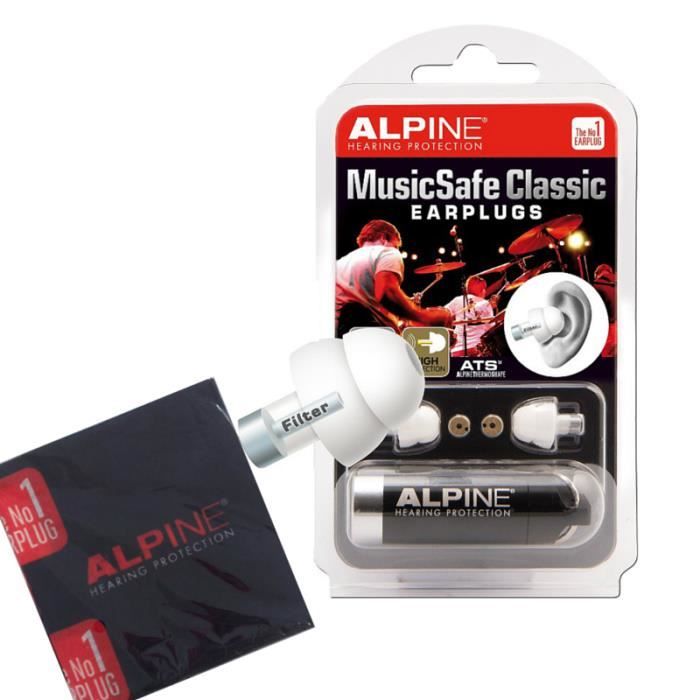Bouchons de protection auditive Alpine