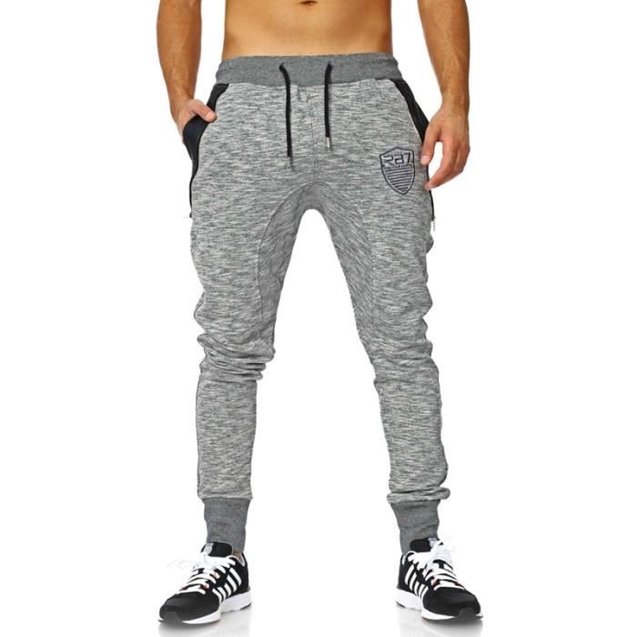 Jogging Homme Mode Jogging RV KATACHO gris clair Gris Achat / Vente survêtement de sport