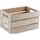 Caisse de rangement provence en bois 28x20x16cm