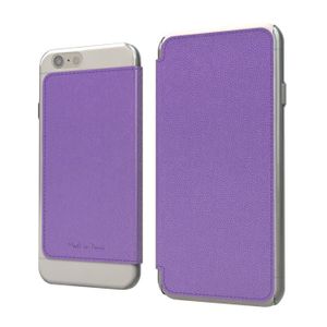 MUVIT Made in Paris Etui - Pour Iphone 6+, 6s+ - Violet