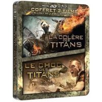 BLU RAY FILM Coffret Blu-Ray 3D Le choc des Titans 1+2