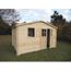CHALET &amp; JARDIN Abris bois AMARYLLIS 400x300x236
