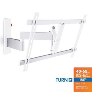 VOGEL'S WALL 2345 Blanc Support mural TV orientabl