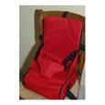 REHAUSSEUR SIEGE  Rehausseur de chaise rouge - King Bear
