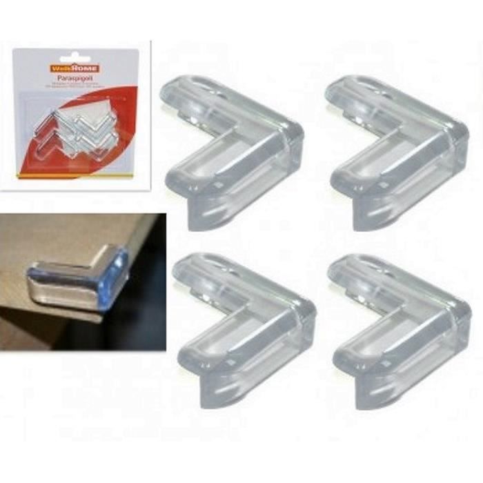 Lot De 50 Protections D'angles Pour Bébé - PVC Souple, Autocollant 3M - Sécurité Table Et Meubles