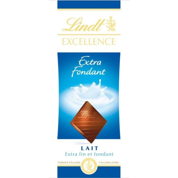 LINDT Chocolat Au Lait Extra Fin Et Fondant 6 X 100 Gr Achat Vente