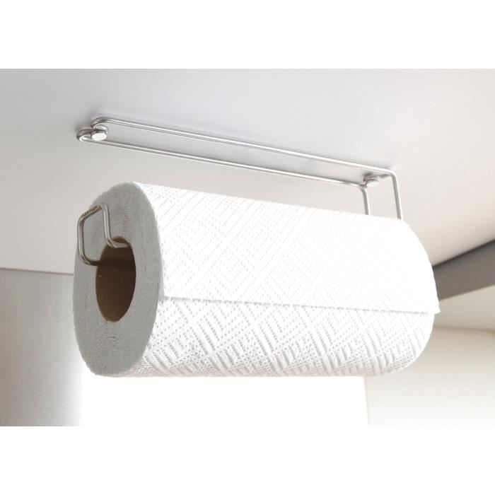 Porte-Rouleau Essuie-Tout Acier Inoxydable TOPANBIETER - Support XXL Sans Perçage Pour Cuisine