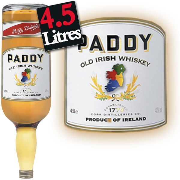 Paddy Irish Whiskey (4.5L) Achat / Vente Paddy Irish Whiskey (4.5L