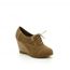 RICHELIEU Chaussure femme Richelieu KATHLI… Kaki