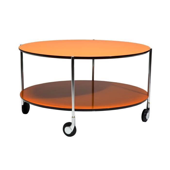 Table basse orange, table basse laquée…à latablebasse