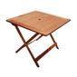 TABLE DE JARDIN  Table carrée Kussi en eucalyptus FSC