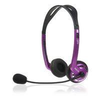 CASQUE  - MICROPHONE Micro casque NGS Violet MSX5