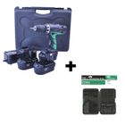 PERCEUSE - VISSEUSE HITACHI Perceuse visseuse percussion  +Accessoires