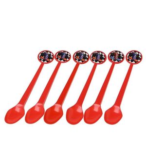 ATOSA 6 Cuill?res 17 cm Rouge