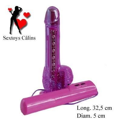 Gode et vibro en meme temps 7