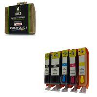 CARTOUCHE IMPRIMANTE Dust Pack 5 cartouches rechargeables PGI520-CLI521