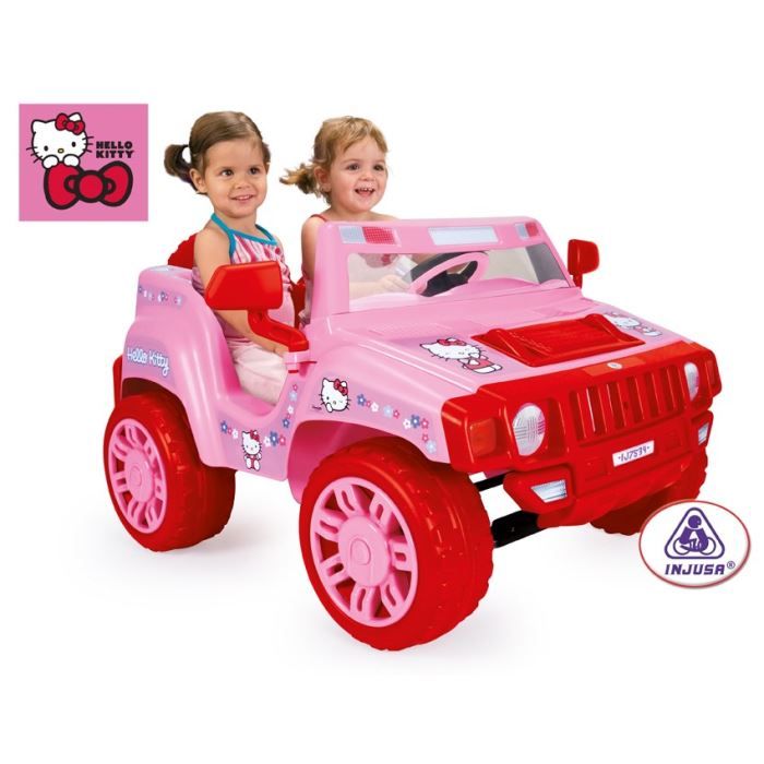 Voiture Pick Up 12V 2 Places  Hello Kitty   Achat / Vente VEHICULE