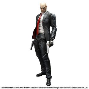 LOT ACCESSOIRE CONSOLE HITMAN ABSOLUTION PLAY ARTS KAÏ - AGENT 47