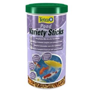 Lot de 2 - TETRA Pond Variety Sticks 1 L - Pour poisson de bassin