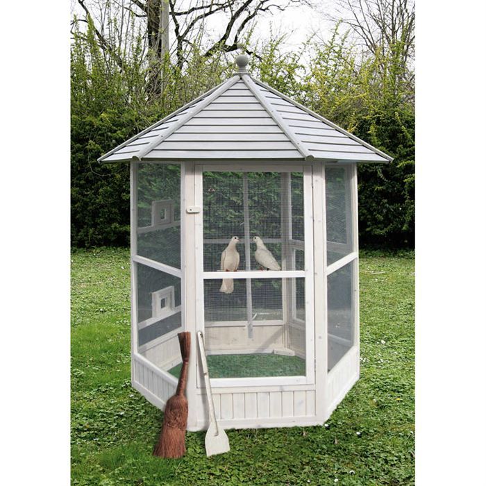 en bois Achat / Vente nichoir volière Grande voliere en bois