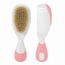 CHICCO Peigne et brosse soie naturelle Rose