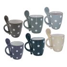 BOL - MUG - MAZAGRAN Boite de 6 mini mugs 80 ml + 6 cuillères céramique