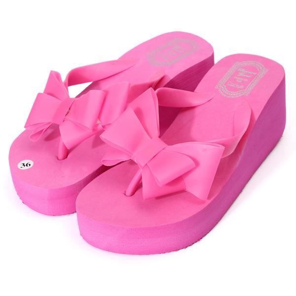 chaussures de plage plastique femme