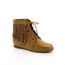 BOTTINE Chaussure femme Bottine INDIANA Kaki