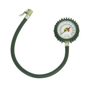 MECAFER Testeur de pression pour pneumatique avec embout type Schrader