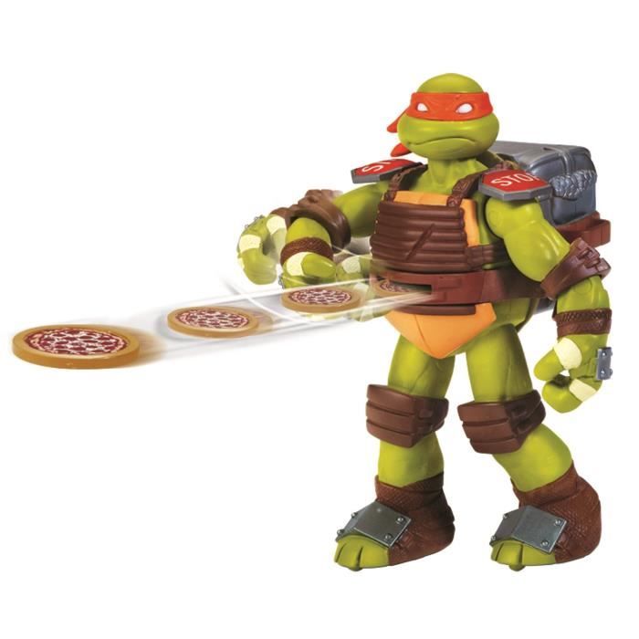 Tortues Ninja figurine Lance Projectile 14 cm Leonardo  Giochi  Tortues Ninja
