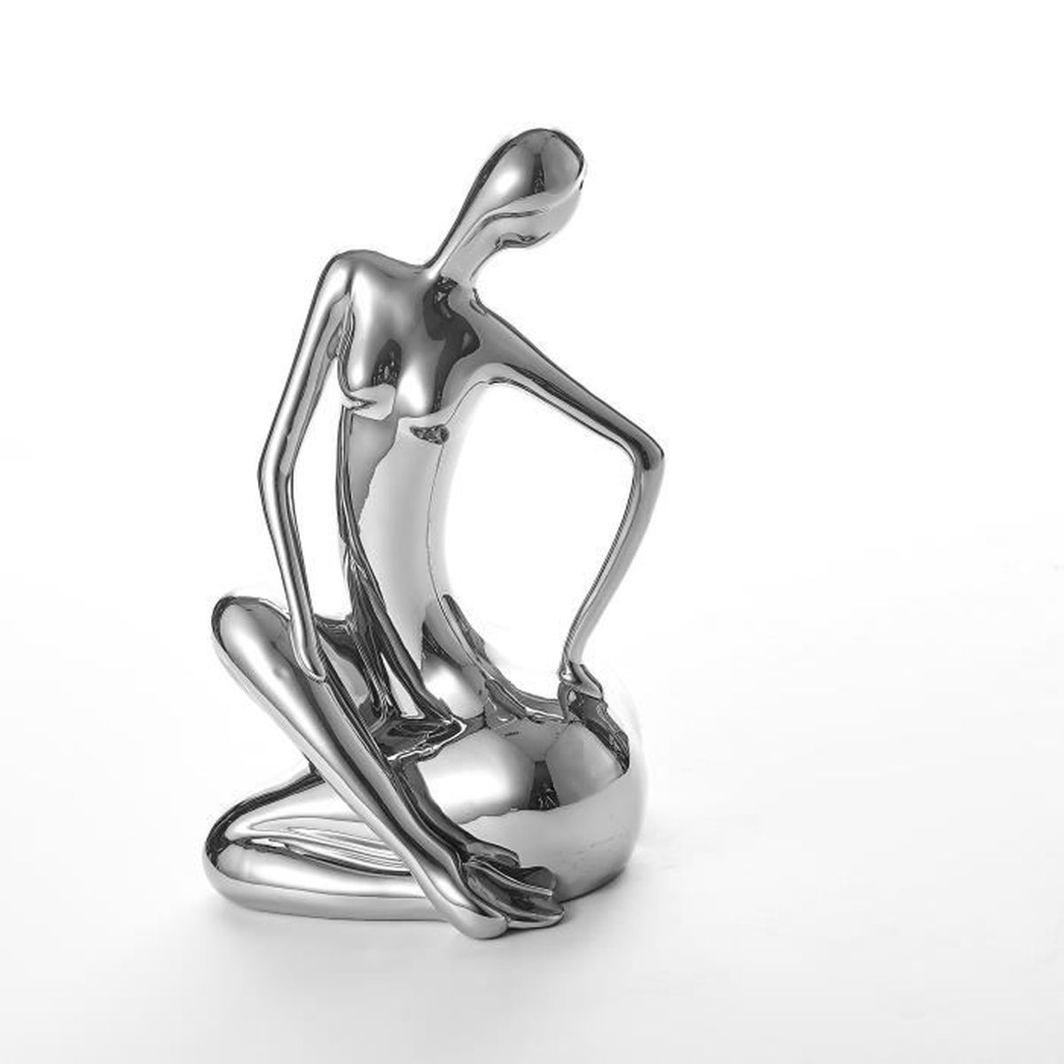 Sculpture Design Moderne Statue Mannequin Femme 33cm Décoration Maison