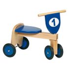  Trotteur en bois, coloris bleu