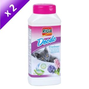 Lot de 2 - RIGA Déodoliti?re Jacinthe - Pour chat