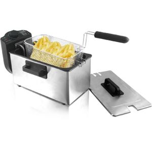 TRIOMPH ETF1539 Friteuse électrique ? 2200W ? 3 L - Inox