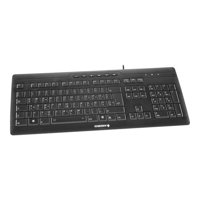 Cherry clavier Stream XT Ultra plat USB+PS2 Allema Prix pas cher