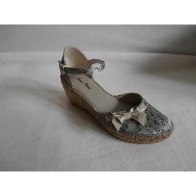 chaussure compensee fermées devant