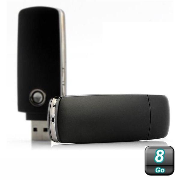 Clé USB caméra espion détecteur de mouvements 8Go Achat / Vente